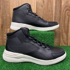 NEW Under Armour 1284737-001Charged Mid Leather Black Women's Sz 6
